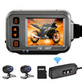 Night OWSOO Recording card Dash 1080p , 32G Angle,Parking storage Waterproof Camera Cam,WiFi Wide Timed Body Full Flameout After Vision ,120° Dual With Motorcycle Motorbike