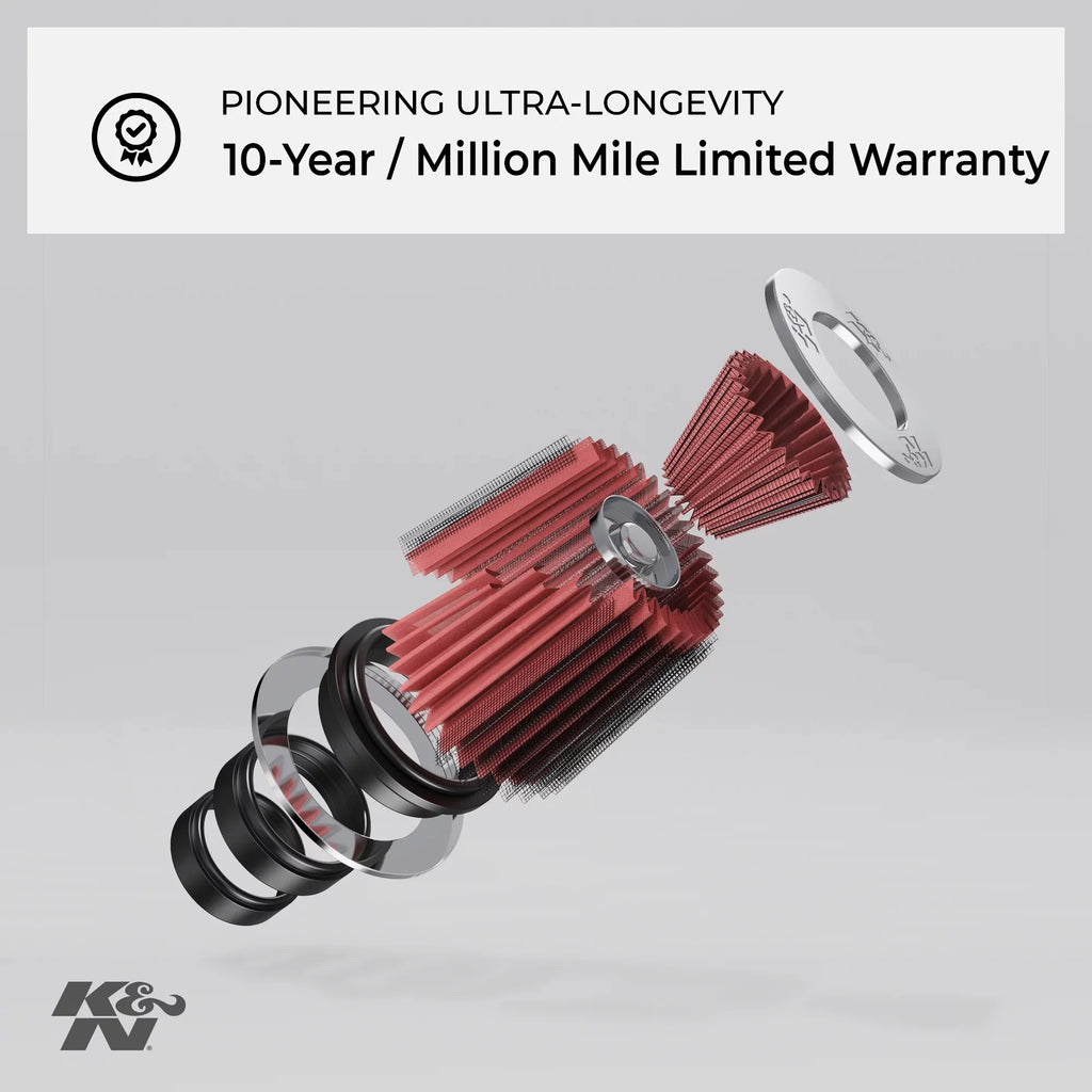 Duty: Filter: High Industrial Performance, Filter, Heavy Replacement Premium, Engine Washable, Air E-3402 K&N