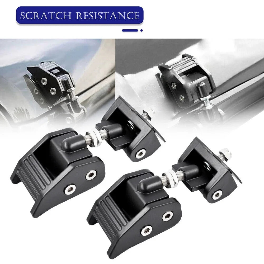 Jeep Defend Catch Jeep Black JK Sturdy Your Latch Wrangler Style Hood JLLOM in - for Lock 07-18