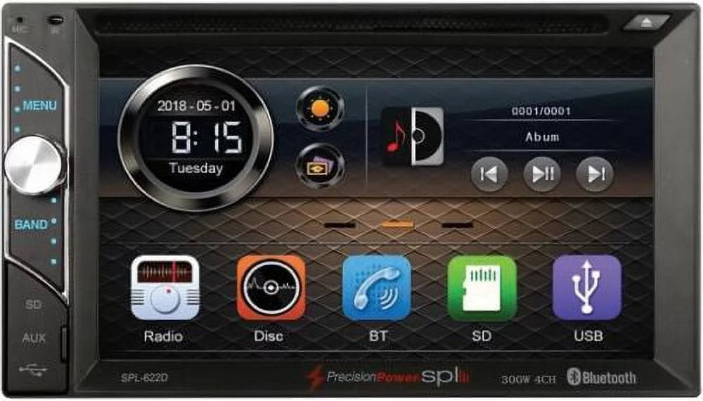 CD/DVD 08-12 FOR BLUETOOTH RADIO PKG STEREO CAR TITAN TOUCHSCREEN FITS USB /
