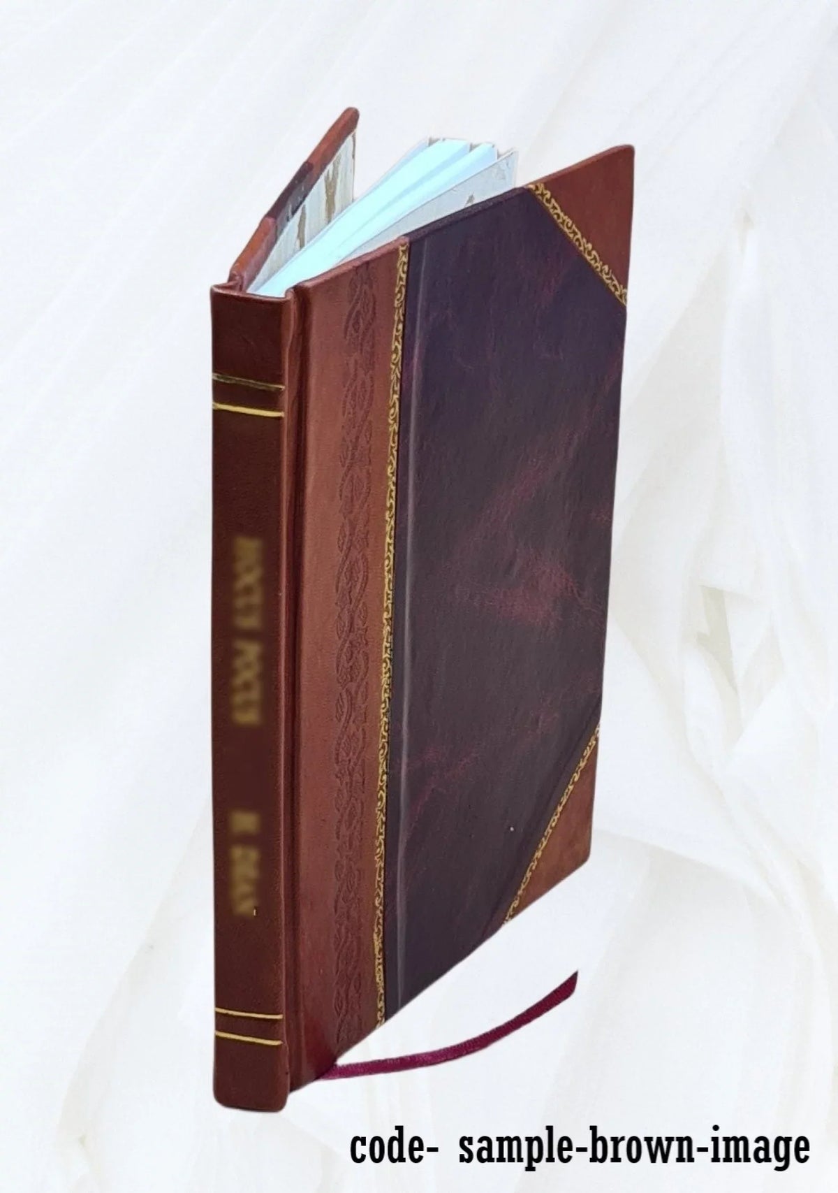 letterpress. 1869 [Leather Giant's Causeway with : the of Bound] Photographs descriptive