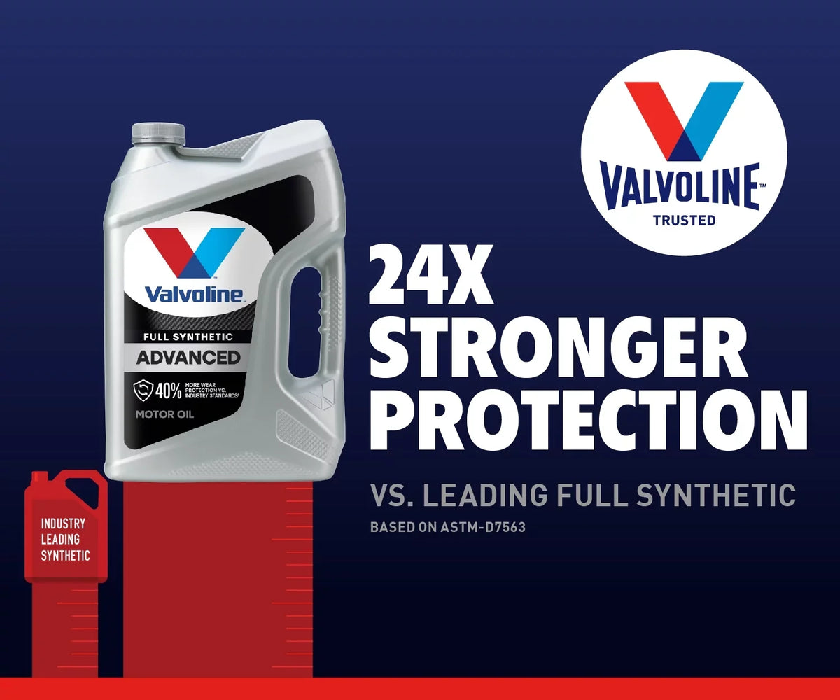 QT 5 Valvoline Synthetic Motor Oil 10W-30 Advanced Full