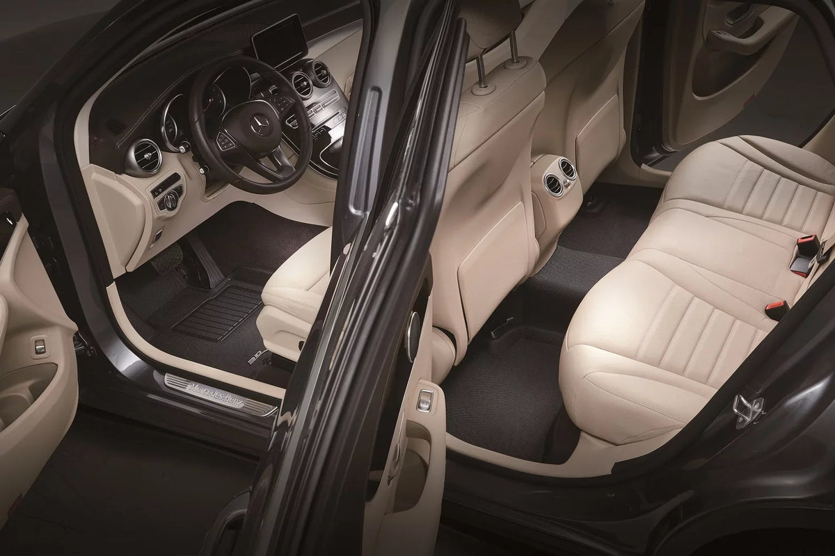 Set 3D MAXpider with compatible - Floor KAGU Mat FORESTER (BLACK) SUBARU Full 2019-2024