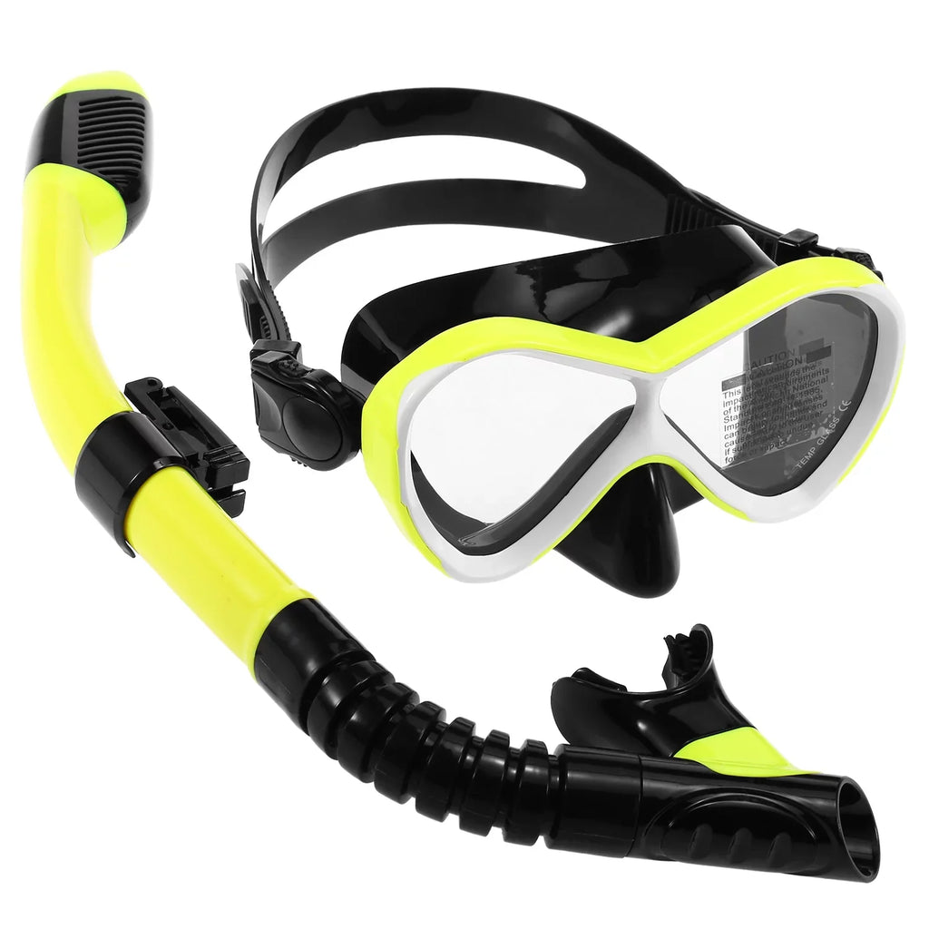 Snorkel Set Kids Goggles for Dry Goggles -fog Snorkel Swimming 6588 with Professional Tube