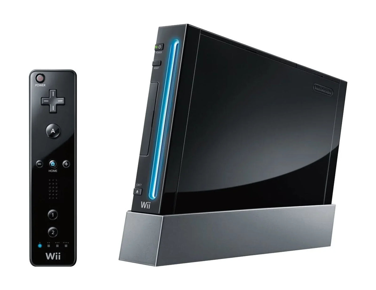Cable Gaming Controller Gaming Bundle AXTION Like 2 Red + New With BOLT Nintendo Wii HDMI Black Console