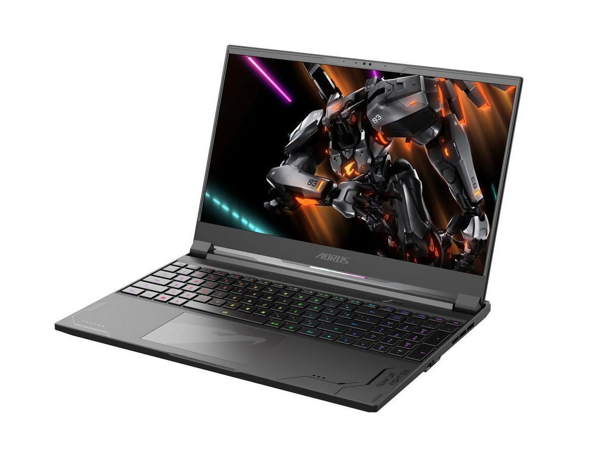 Gaming 4070 - - QHD GeForce 15X RAM SSD Laptop 15.6" Win11 GIGABYTE DDR5 RTX 15X 1TB Thin 2560x1440 GDDR6 16GB Intel NVIDIA - GPU Home - (AORUS Bezel Core 8GB 16:9 AORUS - Laptop - 165Hz - i9-13980HX