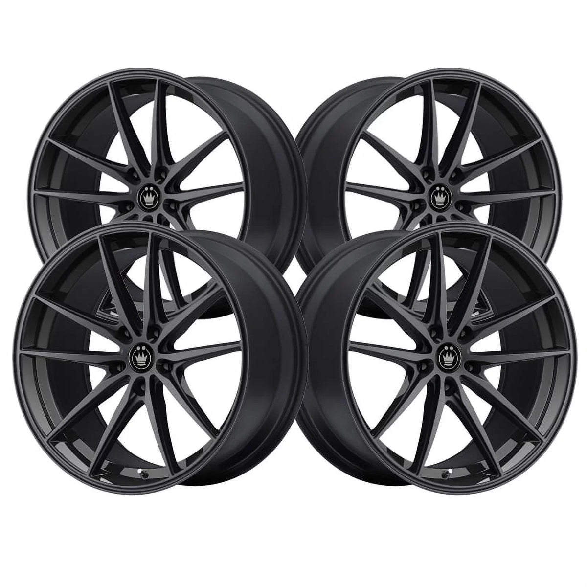 Wheel 16x7.5 +45et Konig 37B Oversteer 5x100 Black Gloss