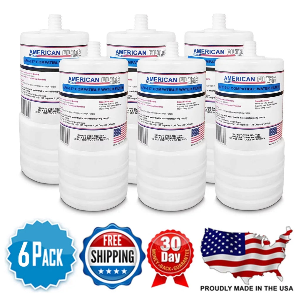 AFC 5593405 , - Pack - Compatible Water AFC-APH-217 Filter 3M® U.S.A. 6 , Made Model with # Brand in , Cartridge