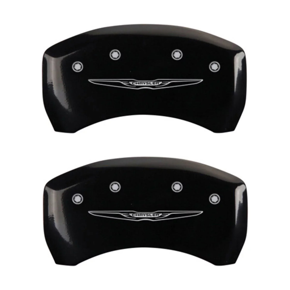 Black Engraved 4 LIMITED Style silver Wing CHRYSLER 2/Chrysler 300C Fits Caliper select: ch Covers & 2012 2013 finish Rear 300, CHRYSLER Front MGP