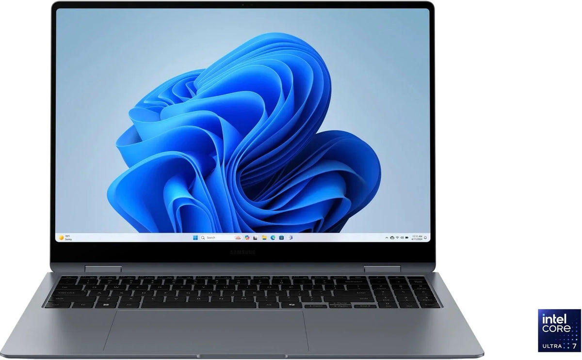 Pro 2-in1 - Core Book4 Laptop Samsung Intel AMOLED - Screen SSD 360 Ultra 1TB Gray Moonstone 7 - 16" 16GB - Galaxy Touch - Memory