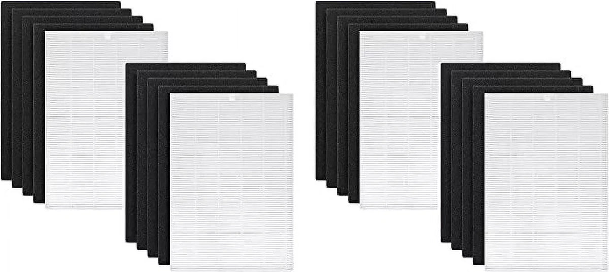 Filter Airmega Carbon True Compatible Nispira HEPA AP-1216L, Purifier Sets Coway AP-1216-FP Replacement 4 Air with