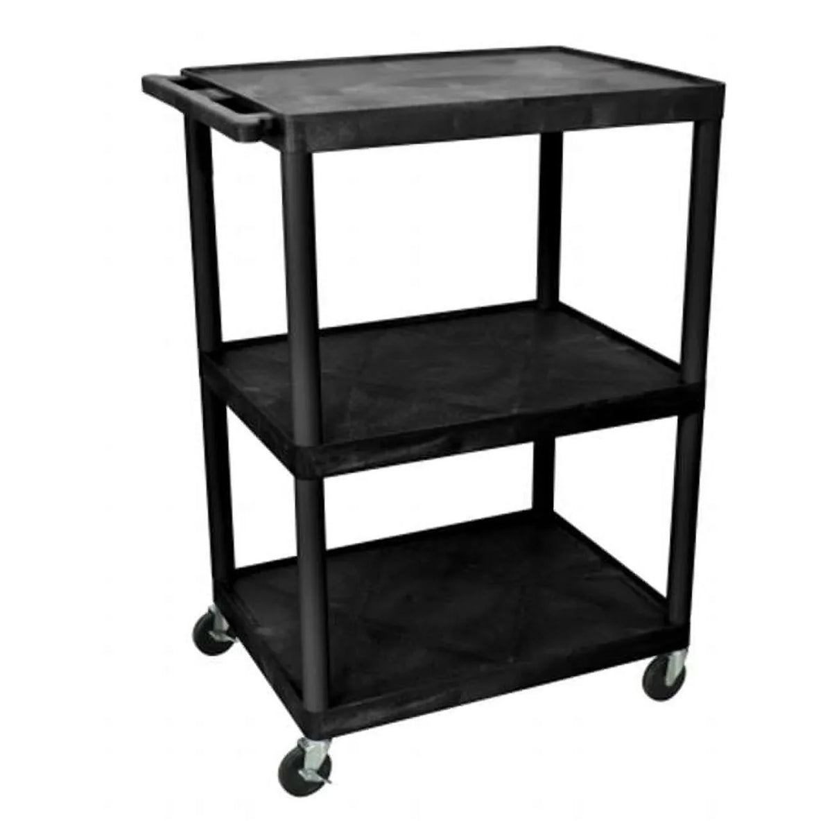 LP48E-B Tall Plastic 48'' Shelf Luxor Table