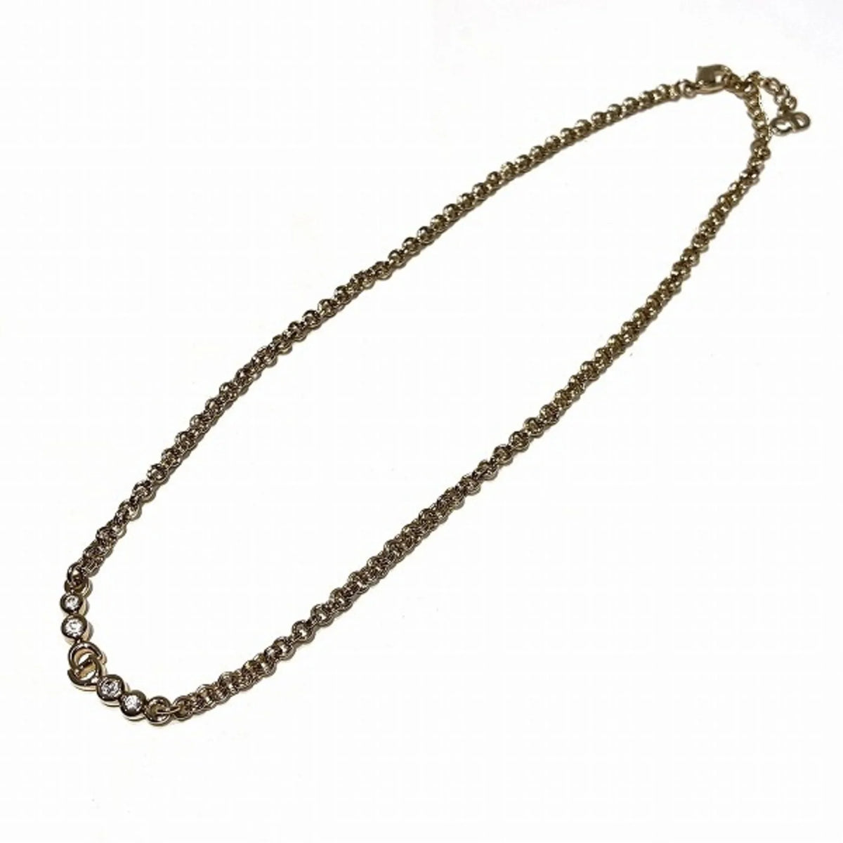 design Dior JAL Pre-Owned accessory for original Christian necklace (Good) exclusive Dior women