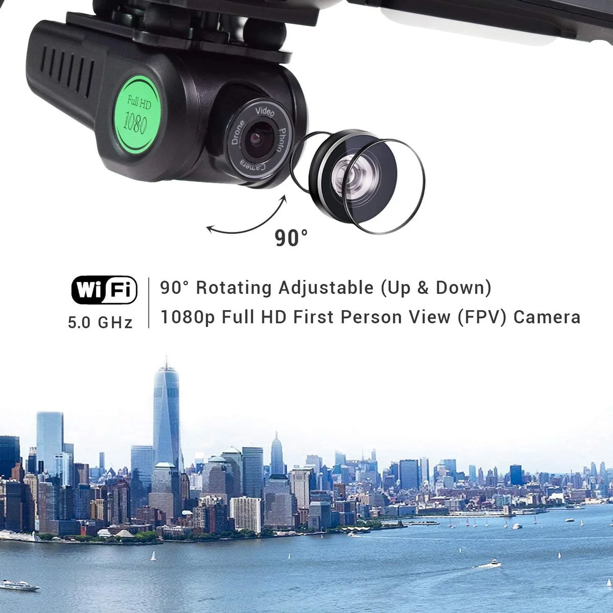 App Contixo - Open Box F20 Drone RC Quadcopter BLACK/GREEN Remote Controlled