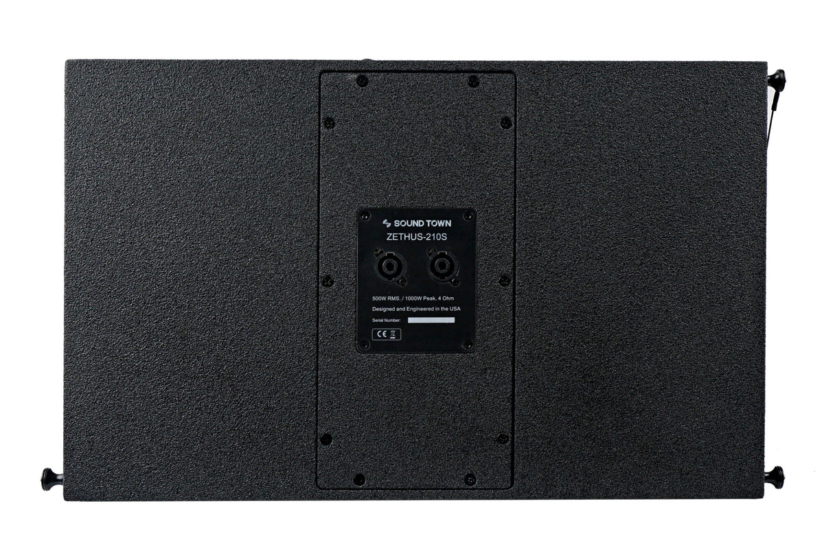 Line (ZETHUS-210S) Sound 1200W Array ZETHUS Subwoofer Series 2X12" Town