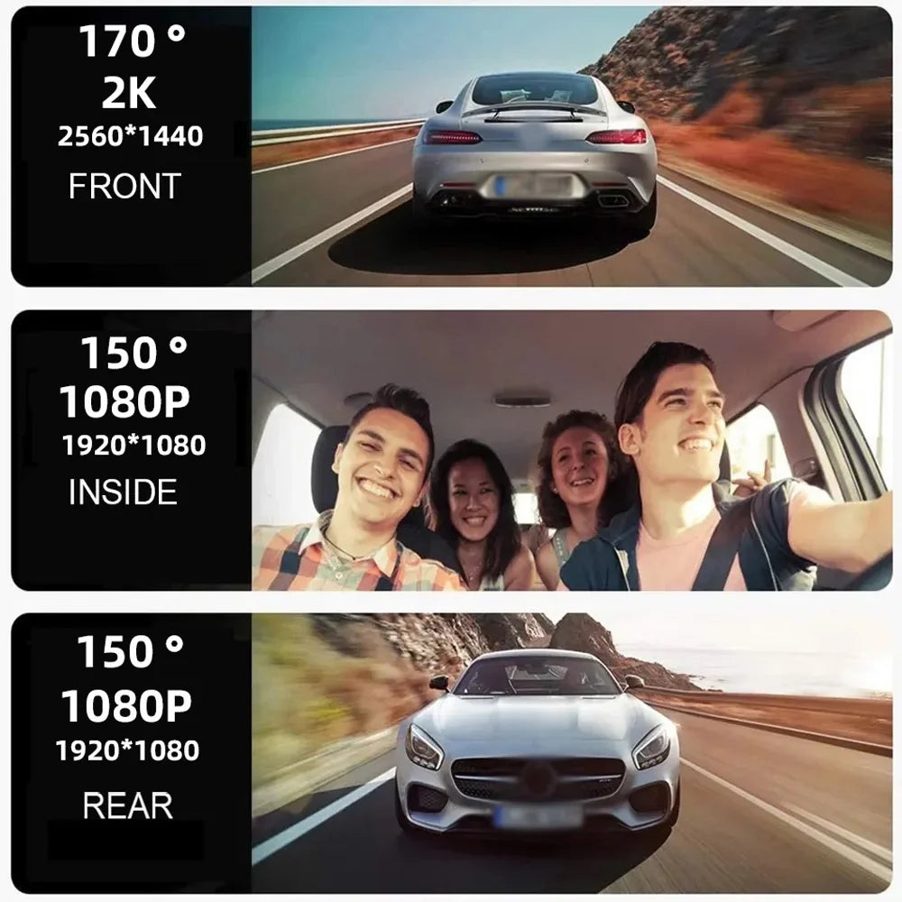 Safety Dashcam OWSOO Angle Wide WiFi Recorder Video Interconnection, Camcorder, Recorder, Auto Car