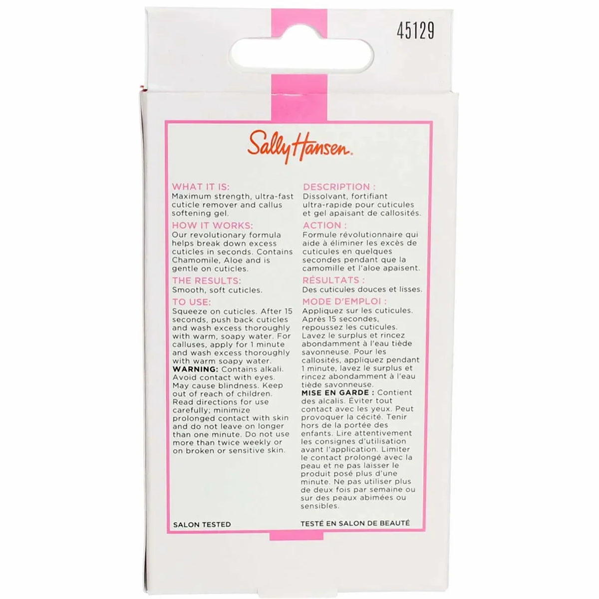 Instant of Sally 3) Remover (Pack oz Cuticle 1 Hansen