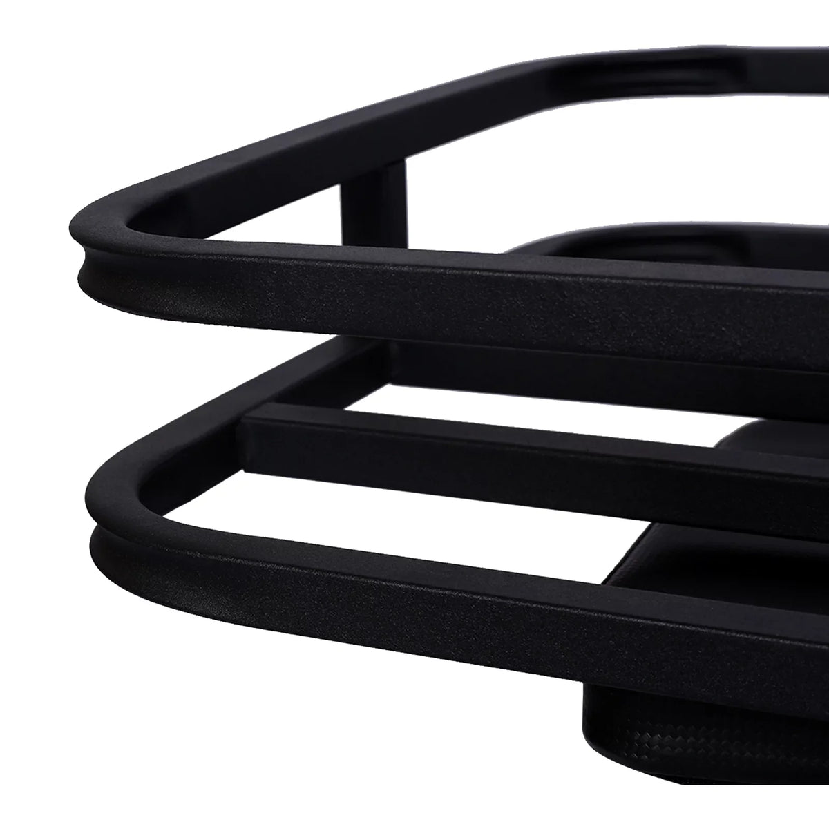 Mount Capacity, Cargo Rear Vans, RV's, - Rack Load Cargo Carrier, 2" Luggage Rack Steel SUV's, Hitch Basket Cars for Trucks, Black Receiver 500-lb with Hitch