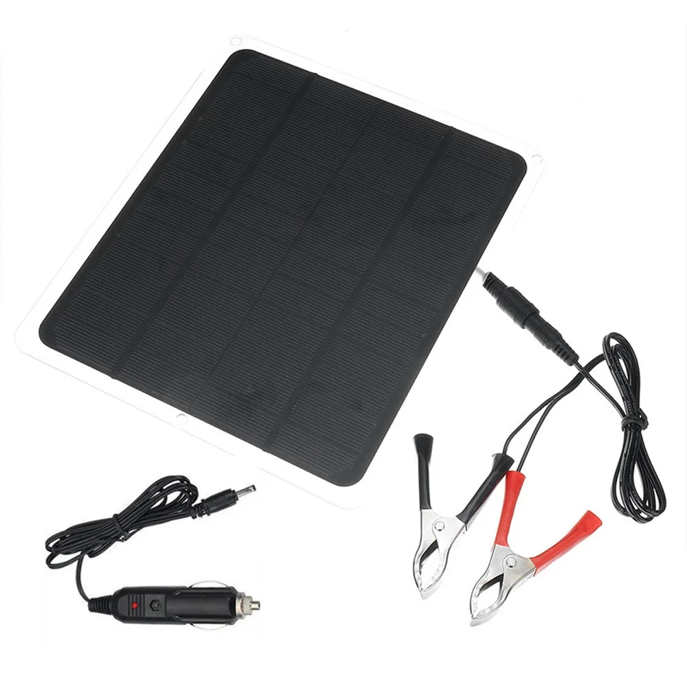 Camping Tool Silicon Monocrystalline - Panel Aibecy Portable for Hiking 20W Solar Charging