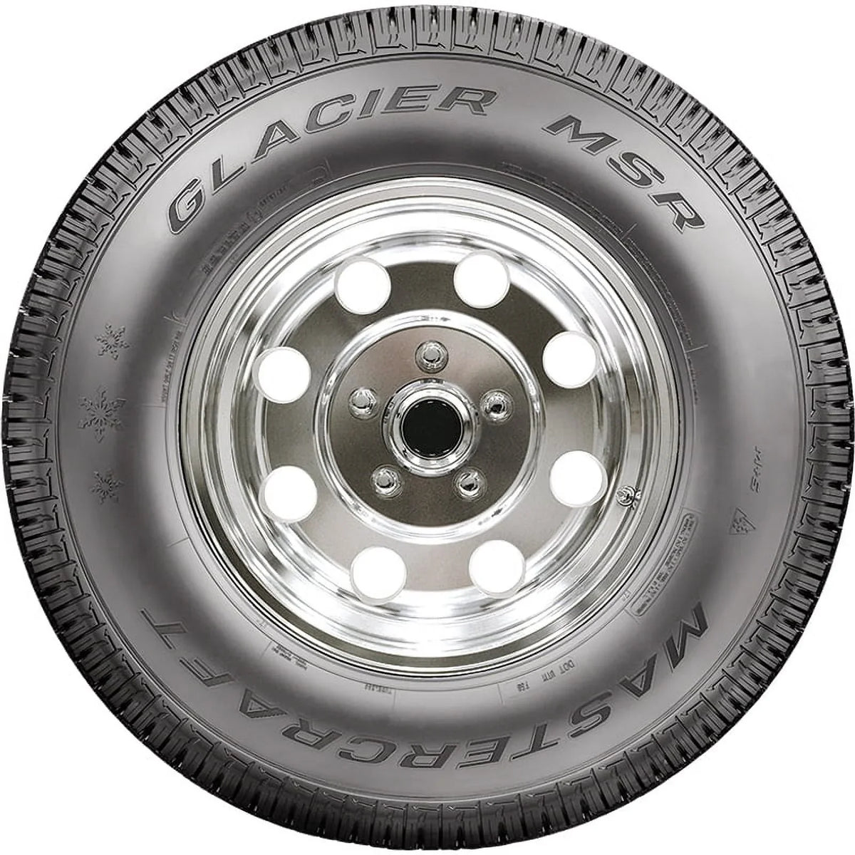 MSR 112T 255/70R17 Truck Mastercraft Light Glacier Tire Winter