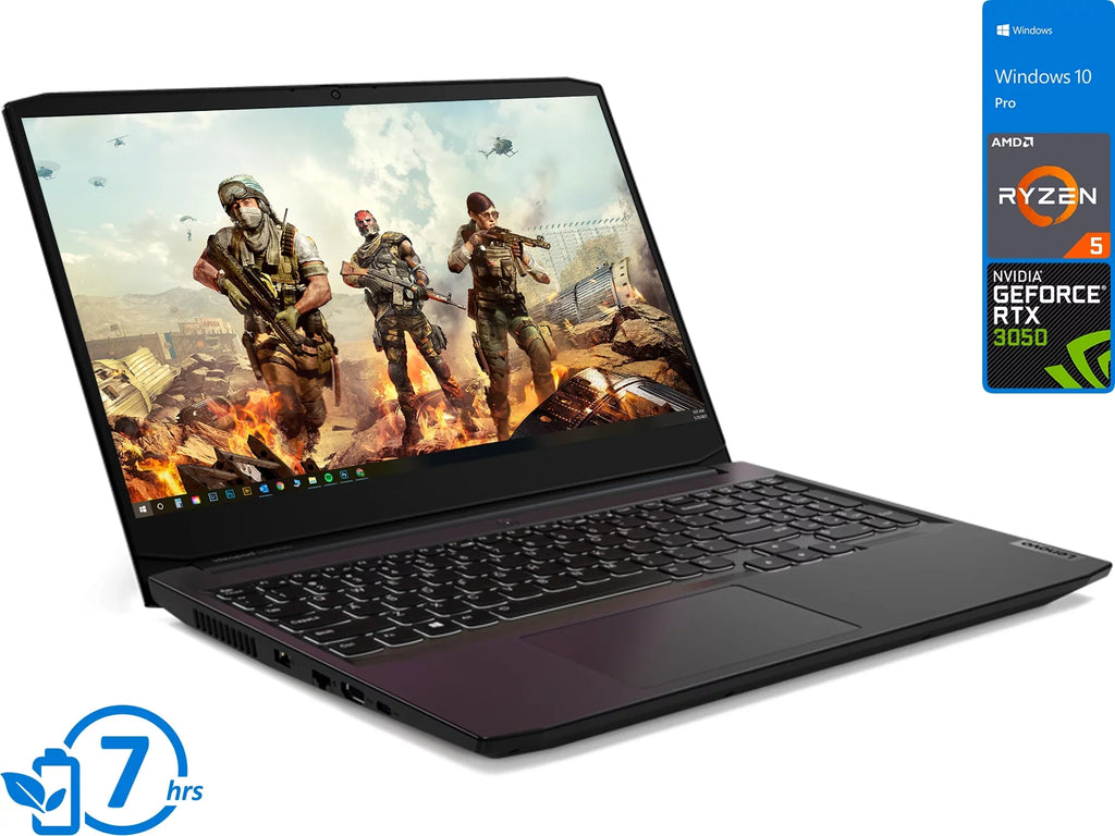 GeForce Gaming 16GB Wi-Fi, SSD, Windows FHD 5600H Pro Lenovo 1TB 10 4.2GHz, 120Hz HDMI, Upto NVMe 15.6" 3050, 5 Ryzen Display, NVIDIA IdeaPad Bluetooth, RAM, RTX AMD 3 Laptop,